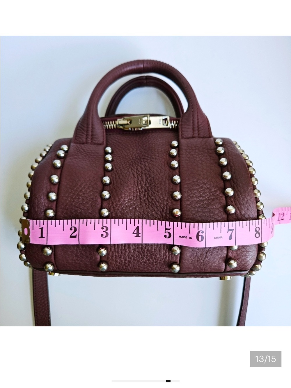 Alexander Wang Mini Rockie Ball Stud Satchel